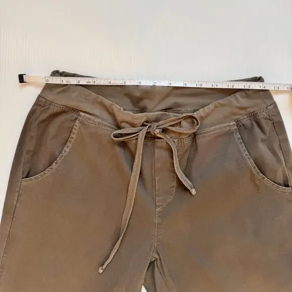 XCVI Utility Pants Cotton Brown Women’s Medium Casual Cozy Gorpcore Minimalist - Picture 4 of 16